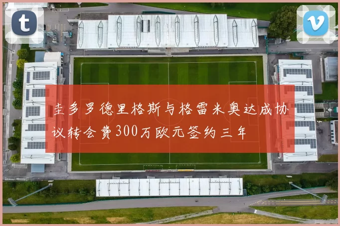 圭多罗德里格斯与格雷米奥达成协议转会费300万欧元签约三年